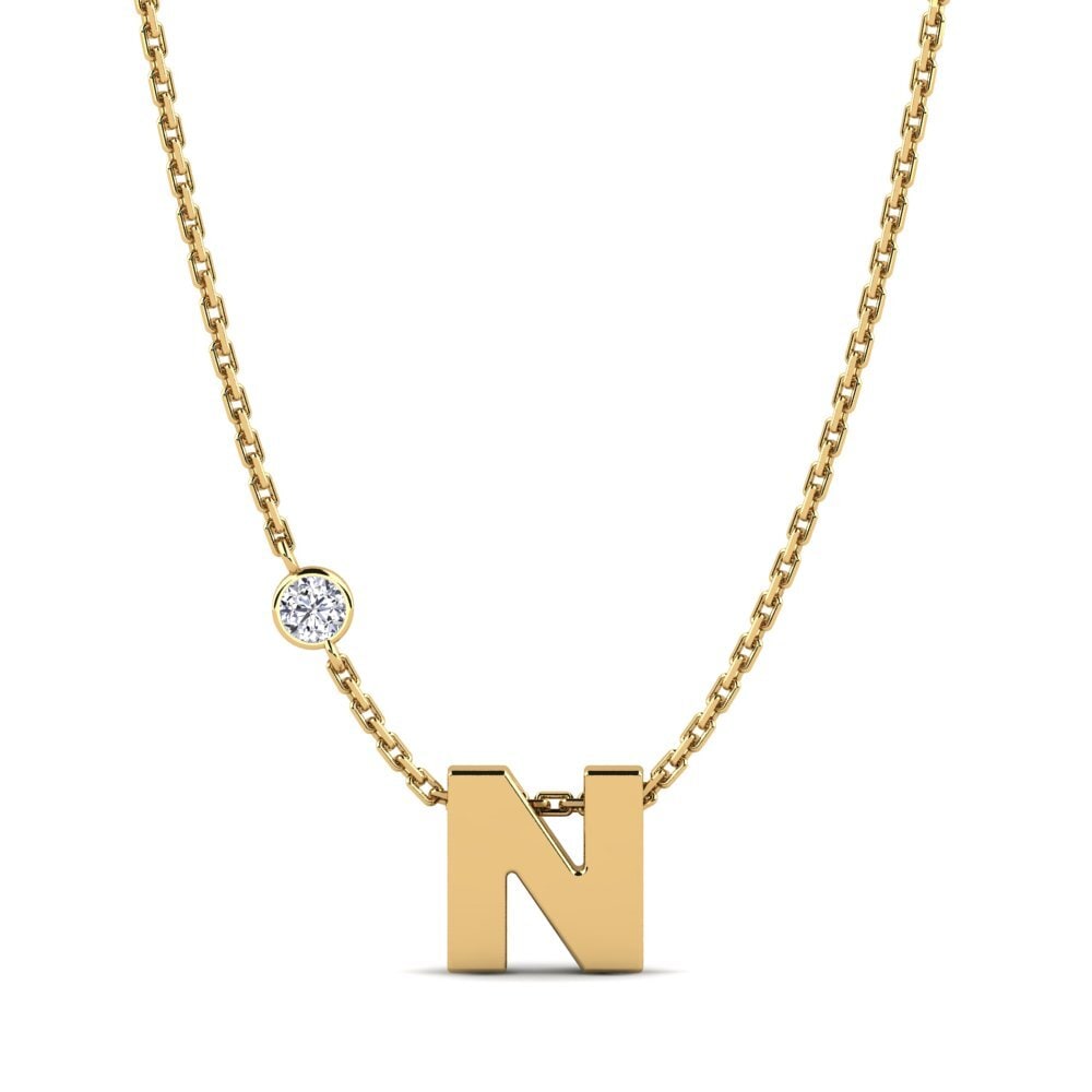 Gelbgold 585 Damen halskette Drucilla N