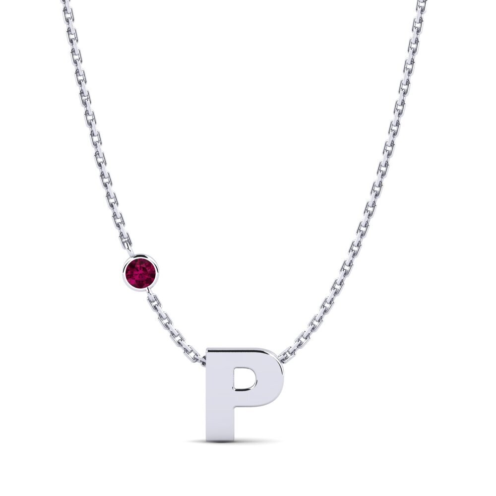 Rhodolit-Granat Damen halskette Drucilla P