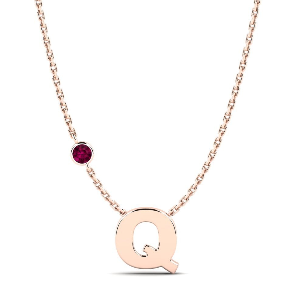 Rhodolit-Granat Damen halskette Drucilla Q