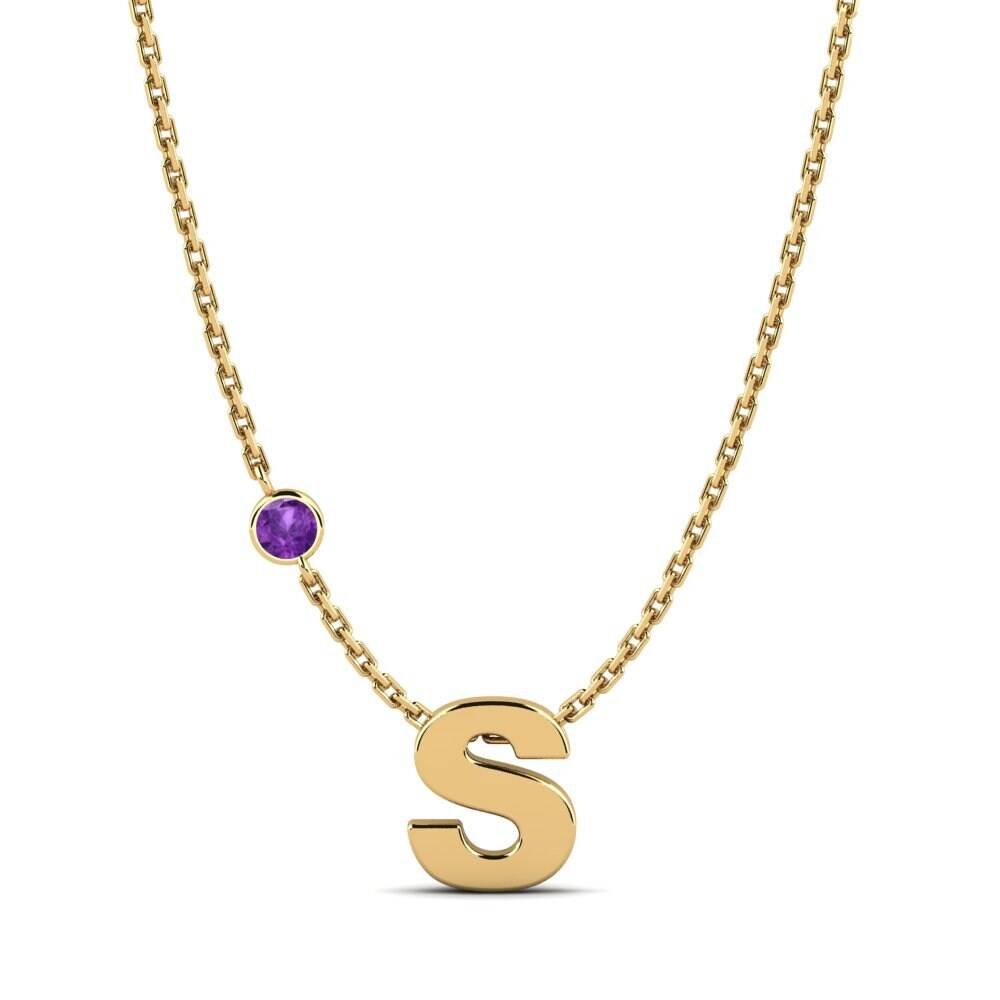 Amethyst Damen halskette Drucilla S