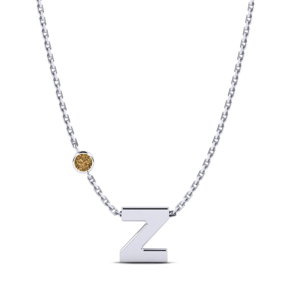 Brauner Diamant Damen halskette Drucilla Z