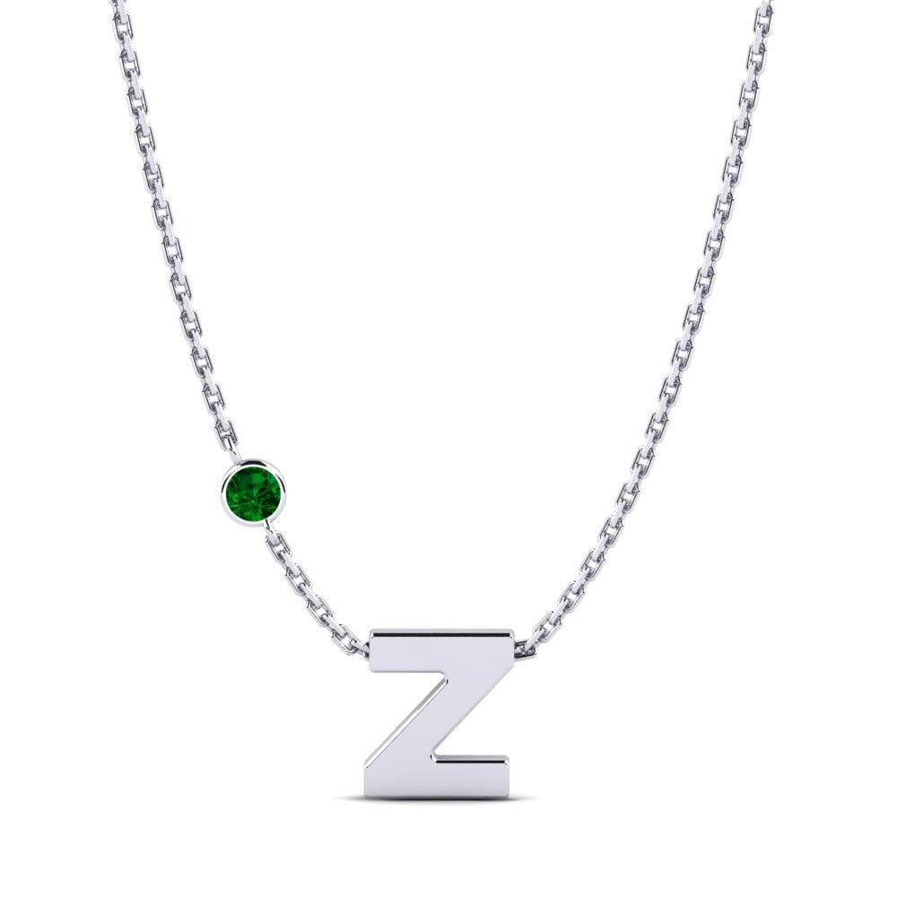 Grüner Zirkonia Damen halskette Drucilla Z