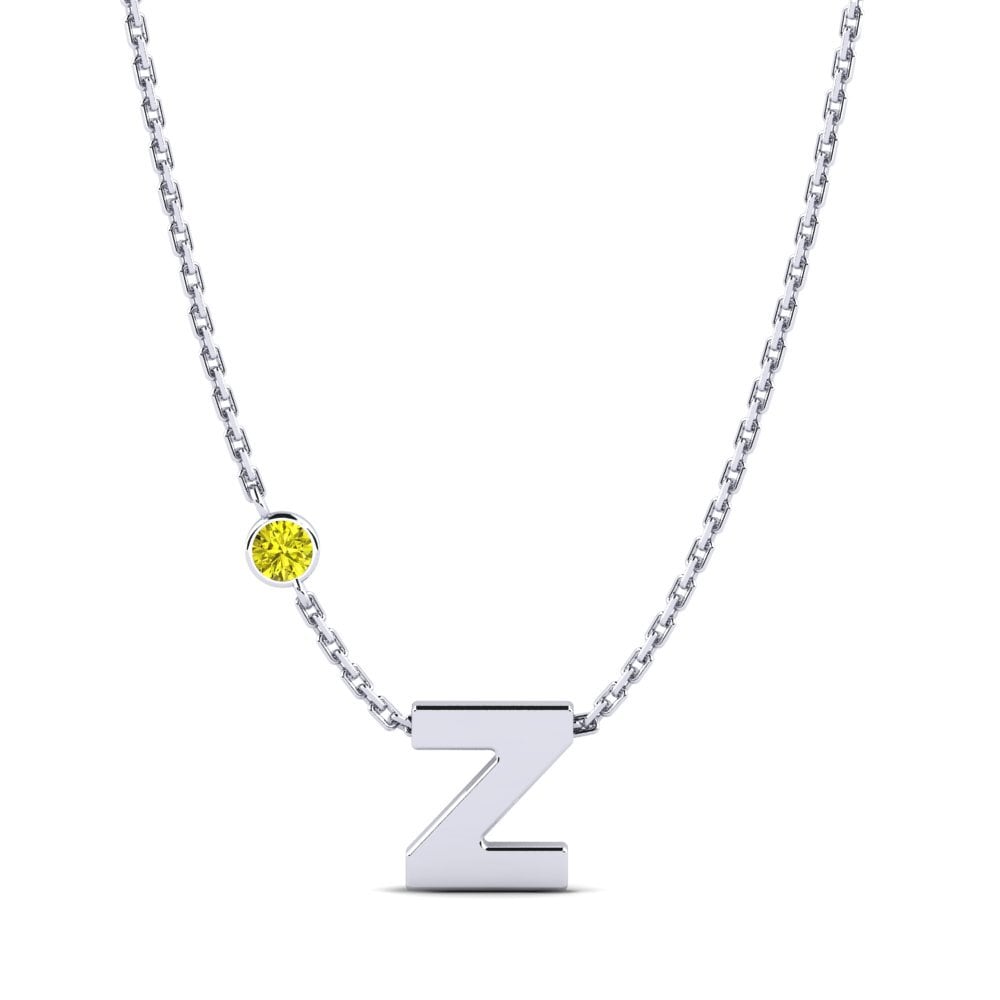 Gelber Diamant Damen halskette Drucilla Z