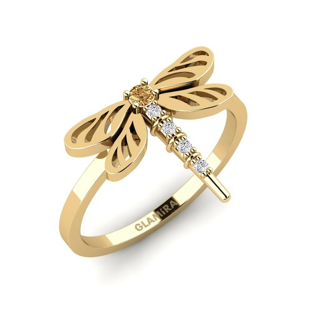 Brown Diamond Ring Dublanc