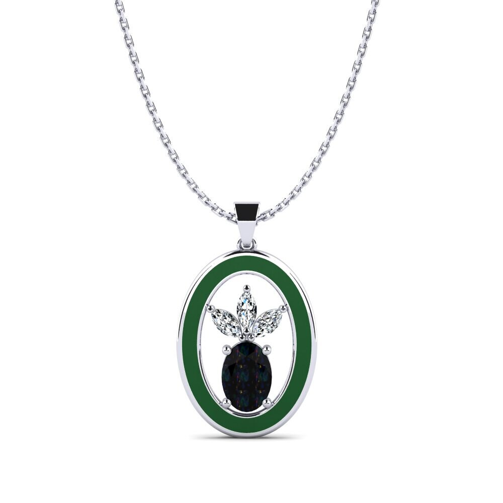 Black Opal Women's Pendant Ducale