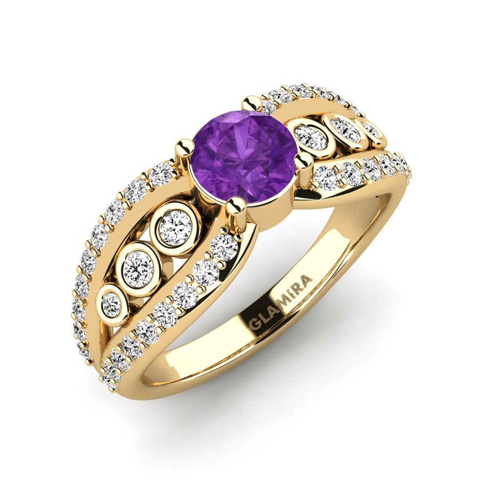 Amethyst Women's Ring Ducchn