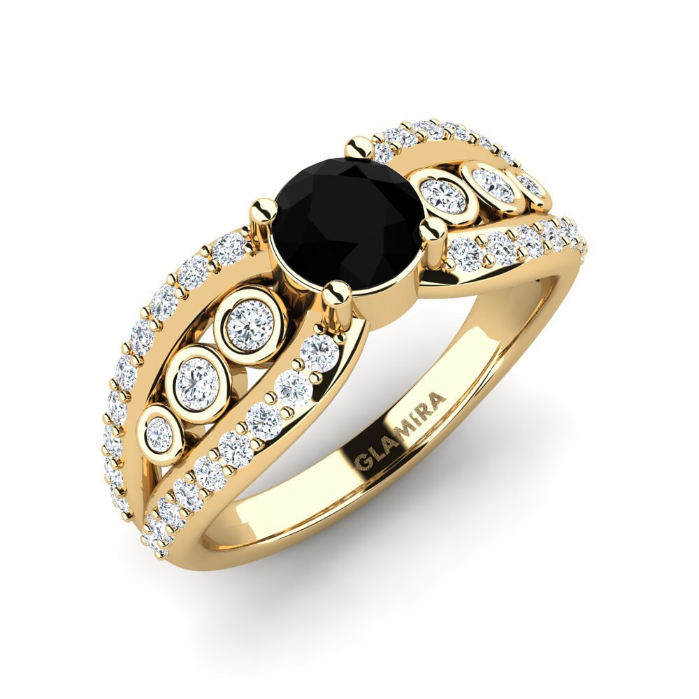 Black Diamond Women's Ring Ducchn