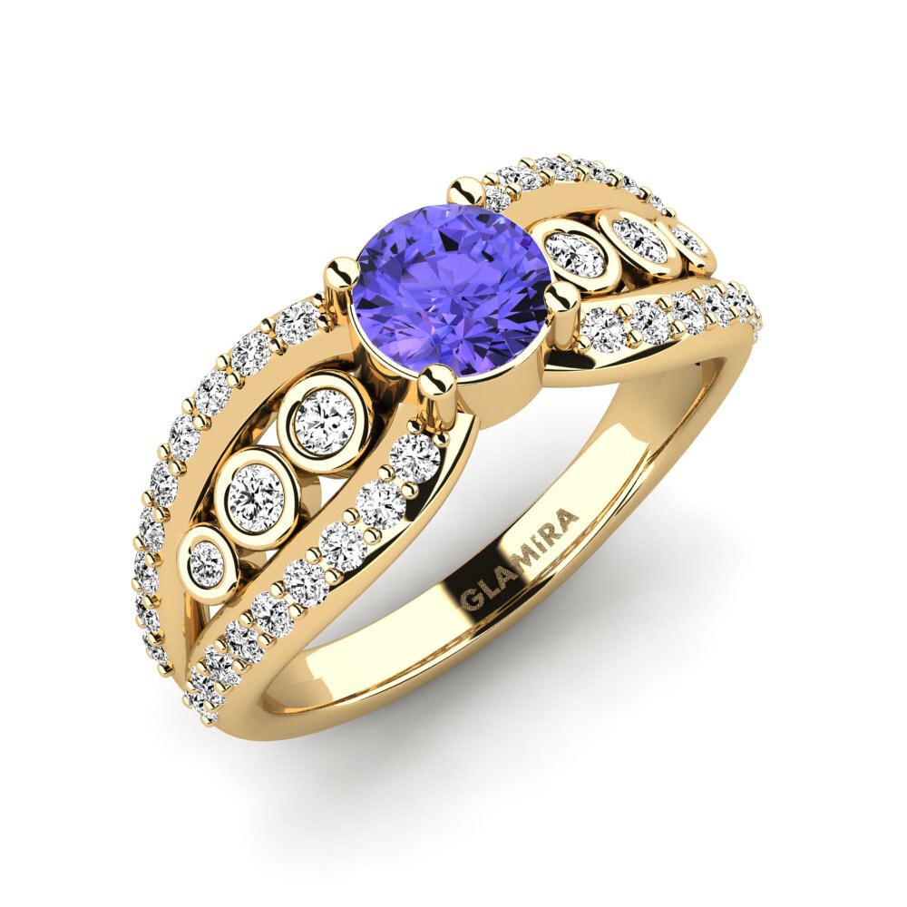 Tanzanita Anillo de Mujer Ducchn