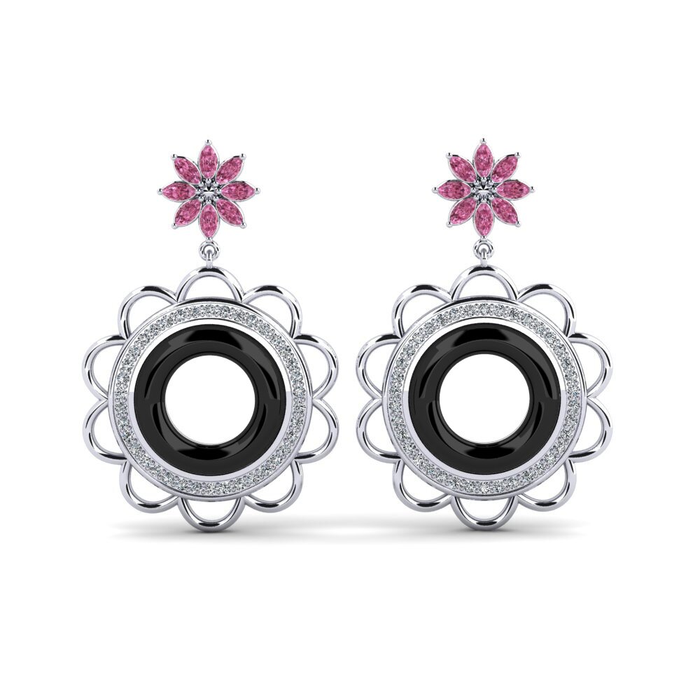 Rhodolite Garnet Women's Earring Duclos