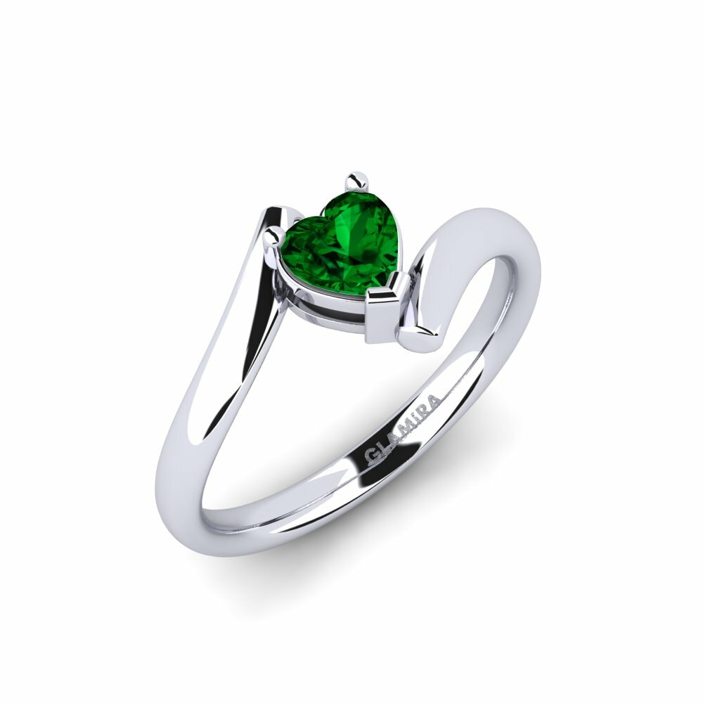Groene Zirkoon Dames Ring Duct