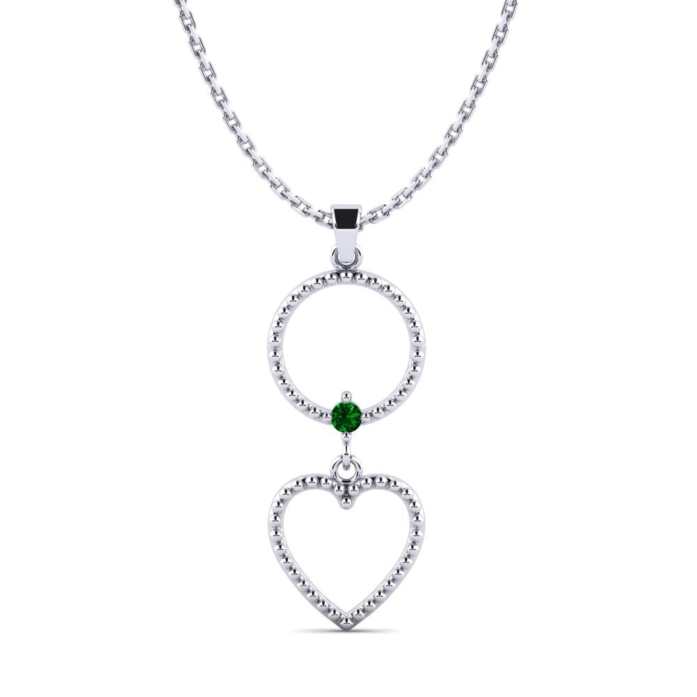 Circonita Verde Colgante de Mujer Dukas