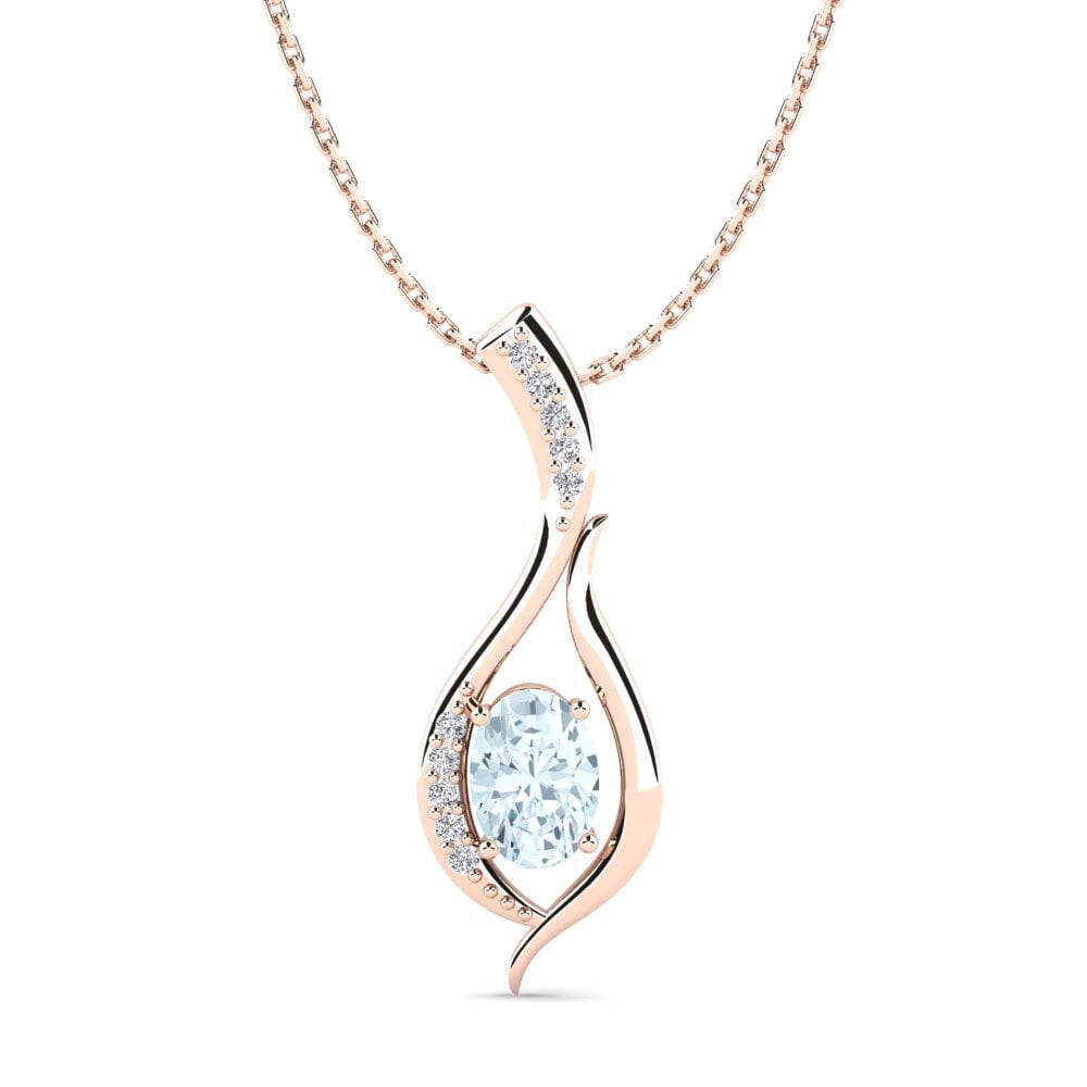 14ct Rose Gold Women's Pendant Dulcinia