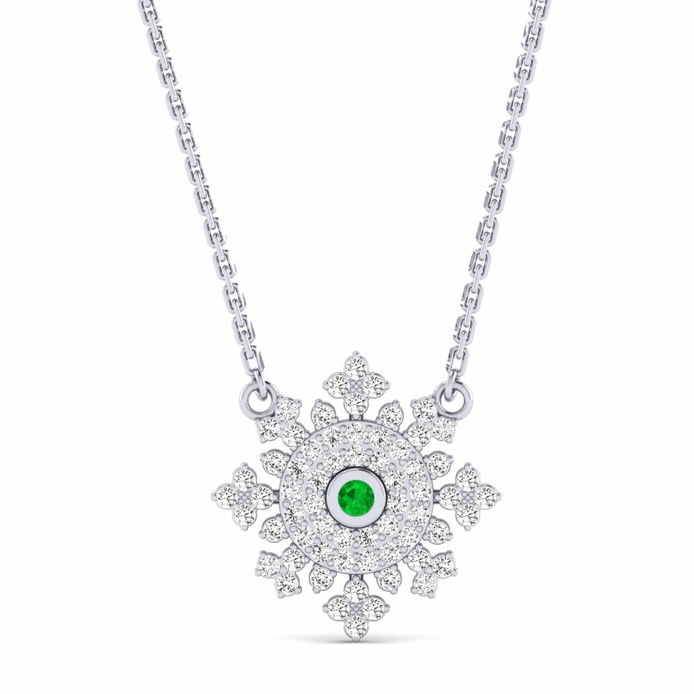Smaragd Dámsky náhrdelník Dusclops