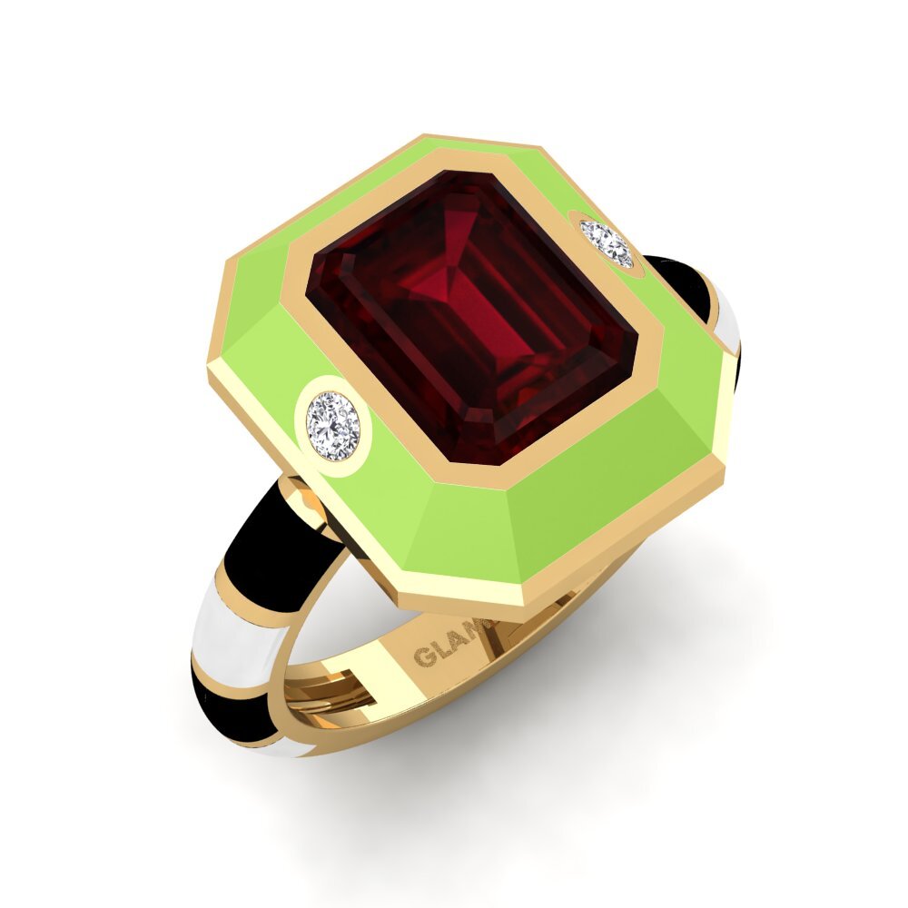 Garnet Ring Dusj