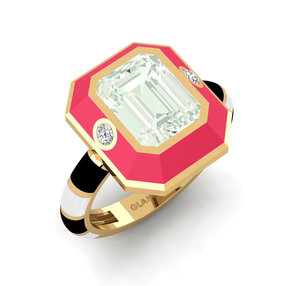 Green Amethyst Ring Dusj