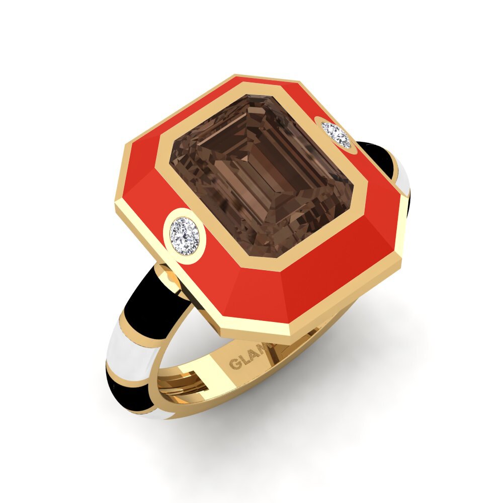 Smoky Quartz Ring Dusj