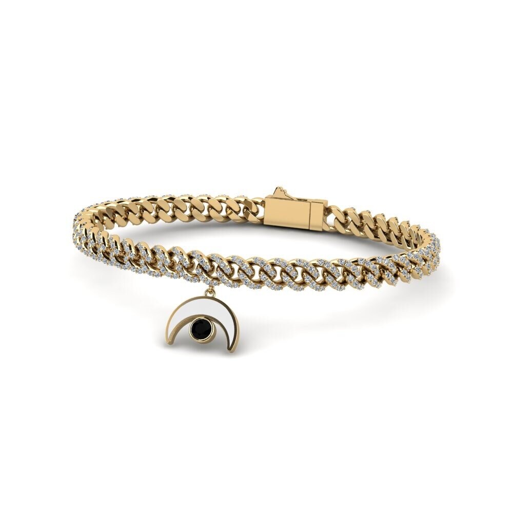 Black Sapphire Women's Bracelet Dusrt