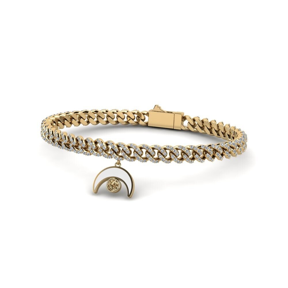 Brown Diamond Women's Bracelet Dusrt