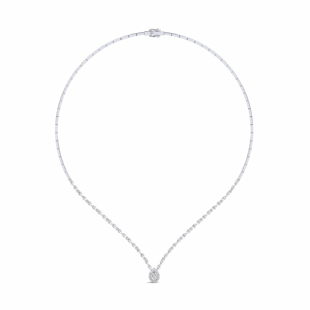 Moissanite Collier Duygus