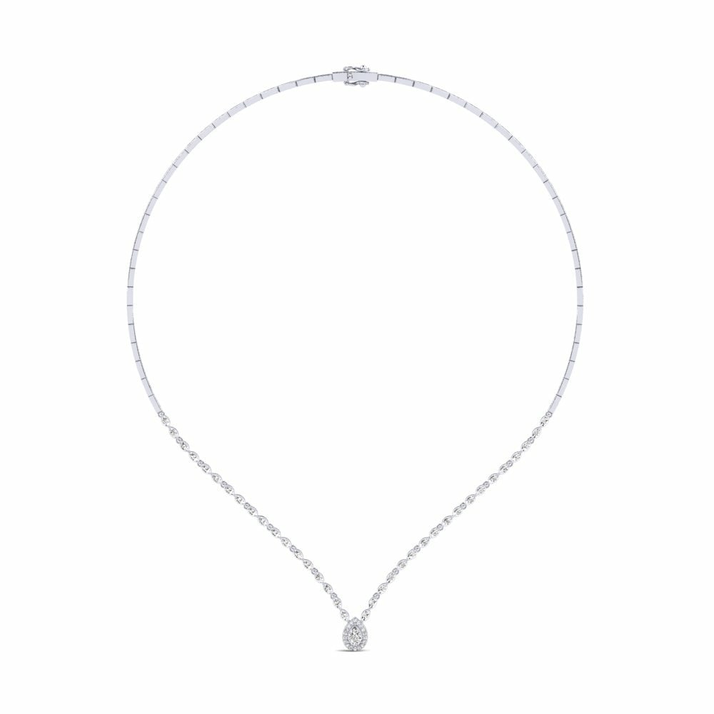 Moissanite Collier Duygus