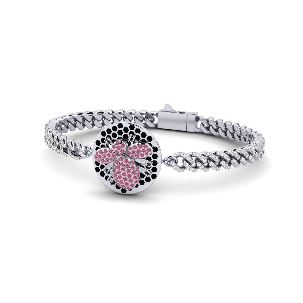 Rhodolite Garnet Women's Bracelet Duytero