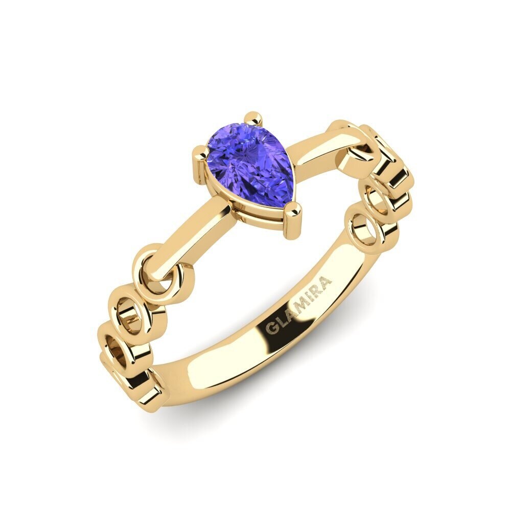 Tanzanite Bague de fiançailles Duzafizz