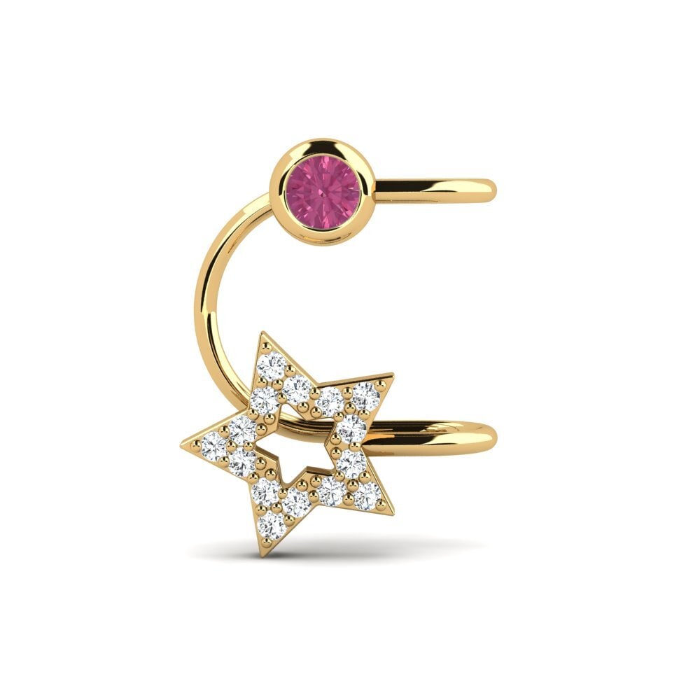 Pink Tourmaline Women's Earring Dvien