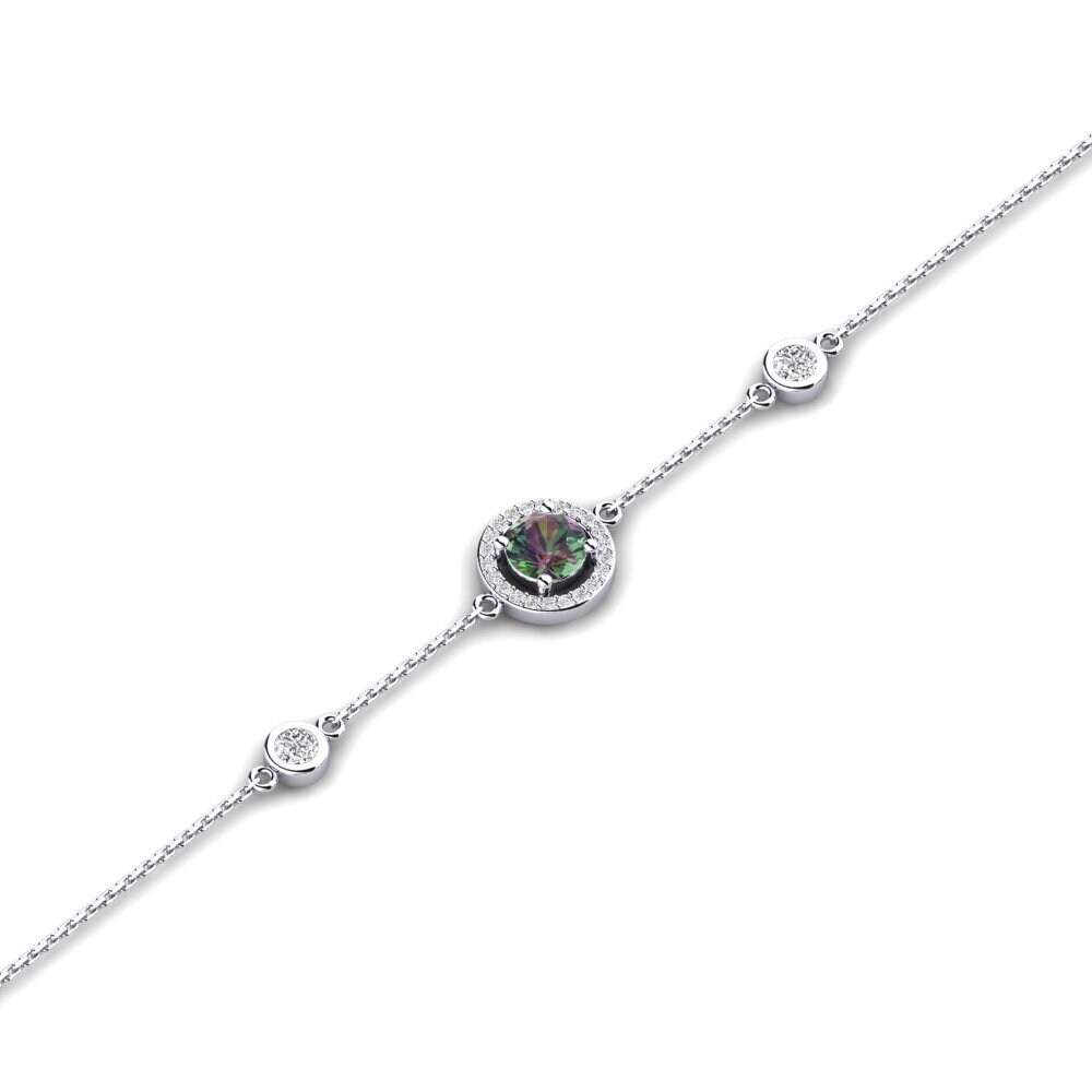 Mystic Topaz Women's Bracelet Dwana - Round