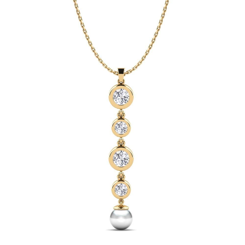 Diamante cultivado en laboratorio Colgante de Mujer Dwelan