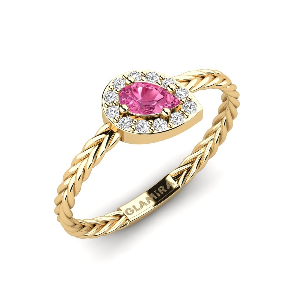 Pink Tourmaline Ring Dychannie