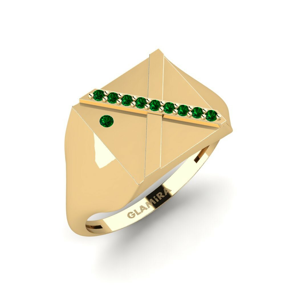 Circonita Verde Anillo Dynamilin