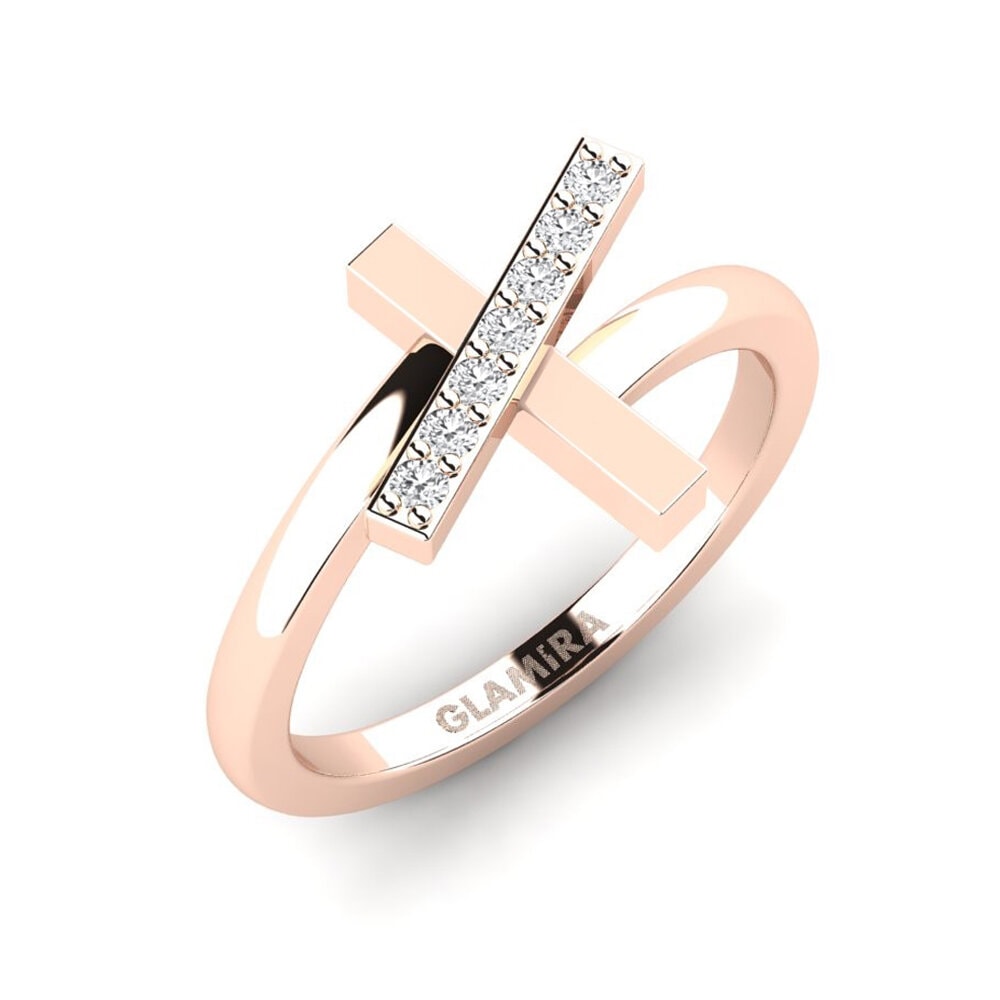 14K Rood Goud Knokkelring Ealamai