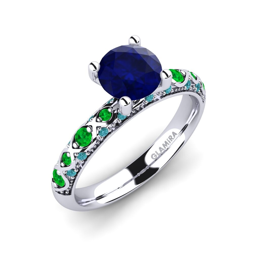 Sapphire Engagement Ring Ebonie