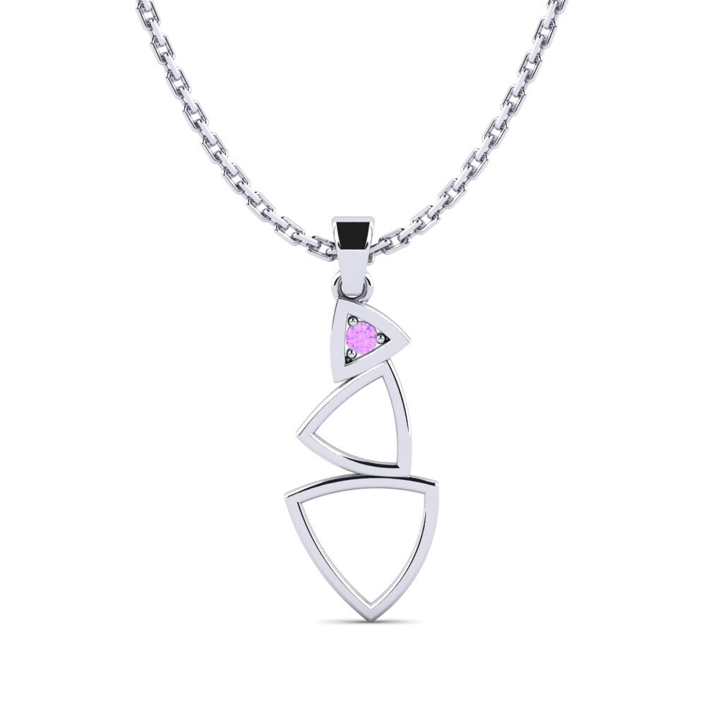 Amatista Colgante de Mujer Echoic