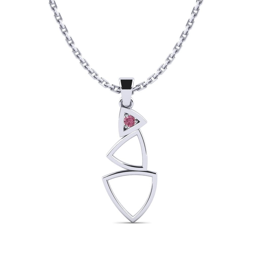 Granate Rhodolite Colgante de Mujer Echoic