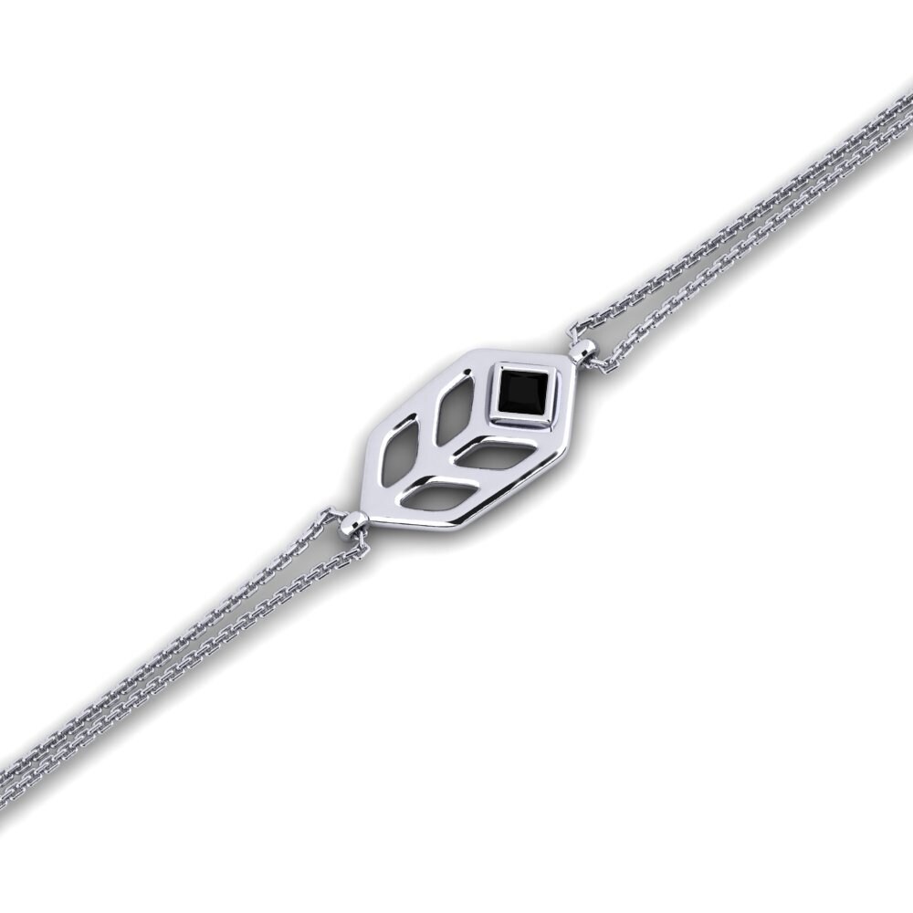 Princess Black Diamond Women's Bracelet Edasipo