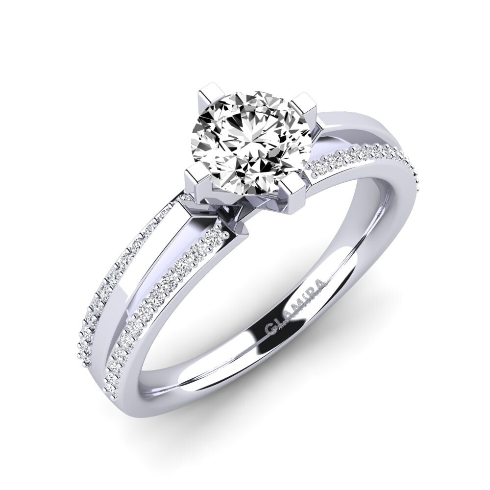 Moissanite Engagement Ring Eddy