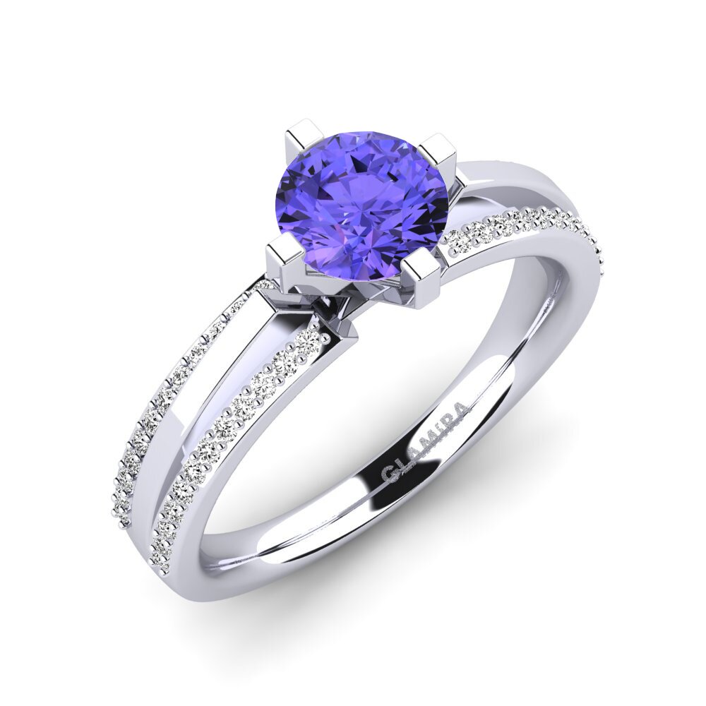 Tanzanite Engagement Ring Eddy