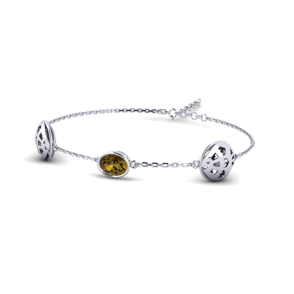 Paladio Circón Marrón Bracelet Ediesw