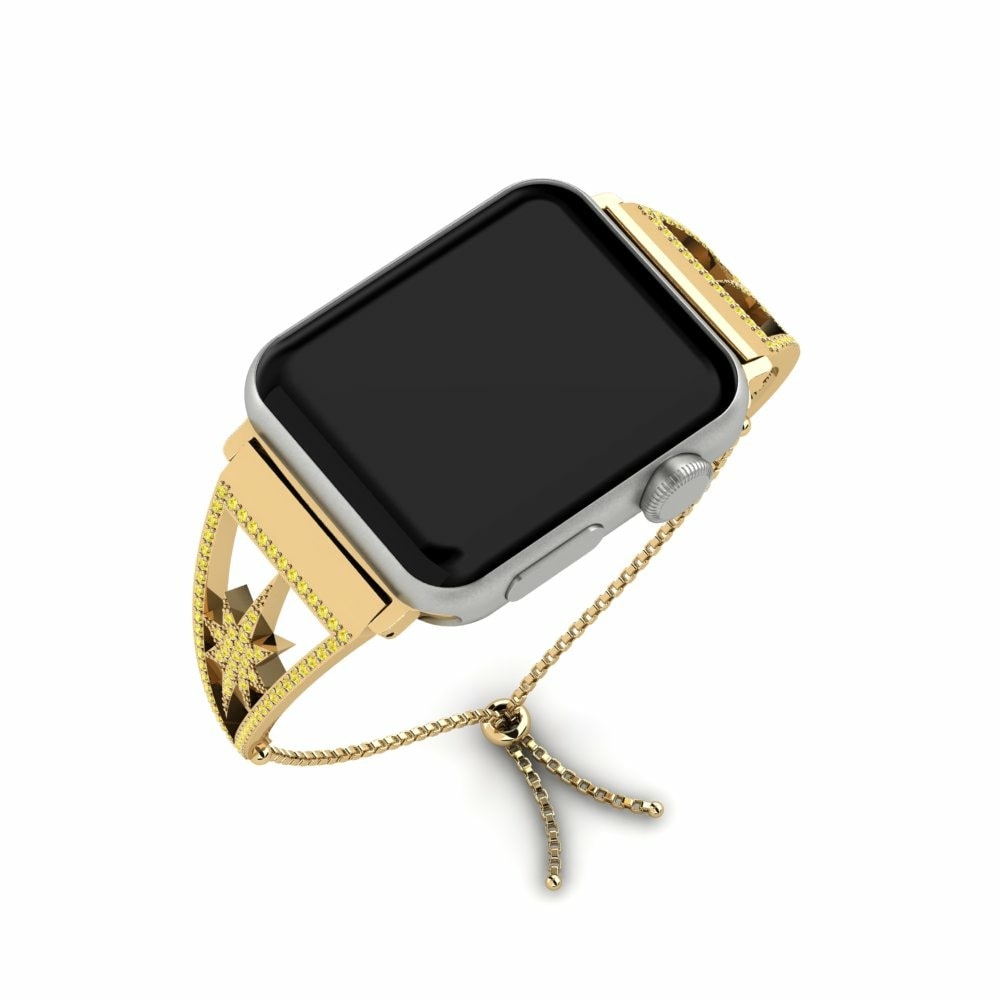 Yellow Sapphire Apple Watch® Strap Edinstveno - B