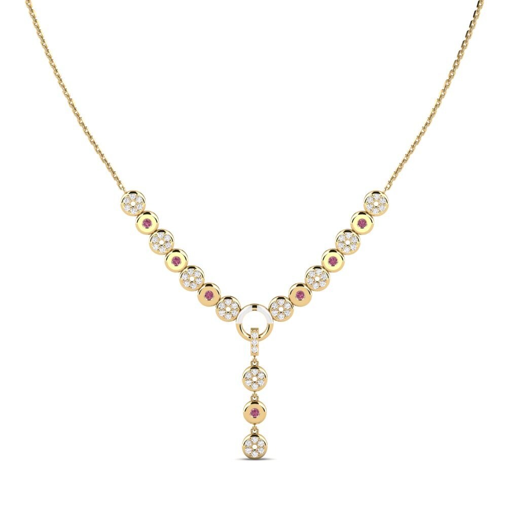 Rhodolite Garnet Women's Necklace Editorship