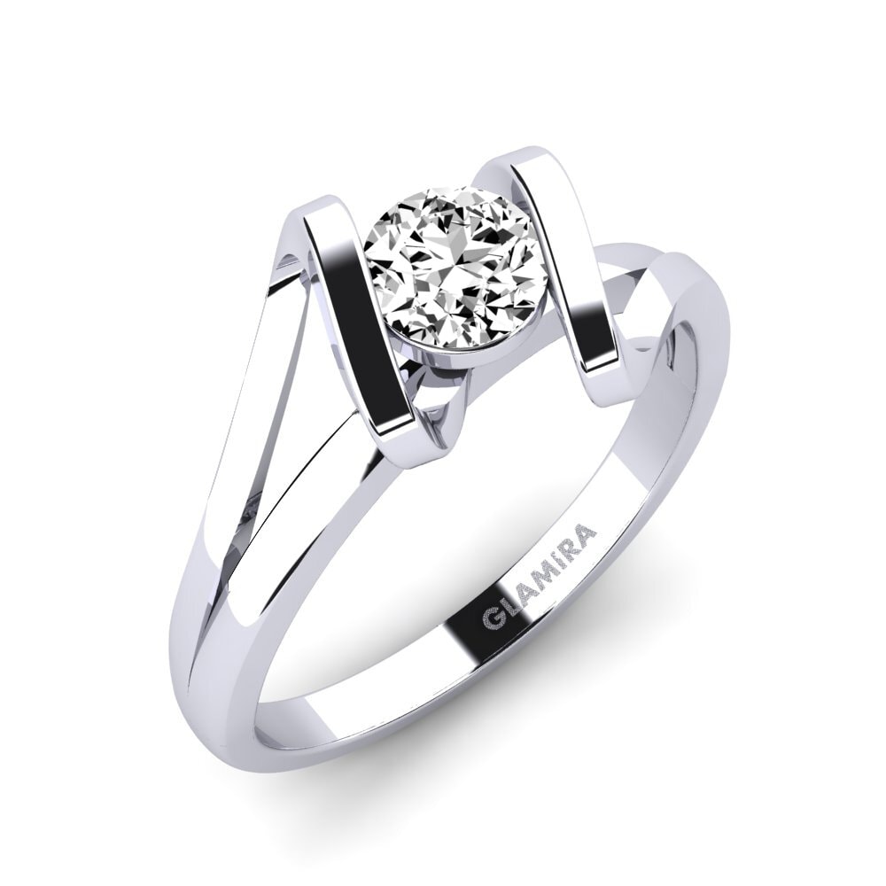 Moissanita Anillo de compromiso Editta