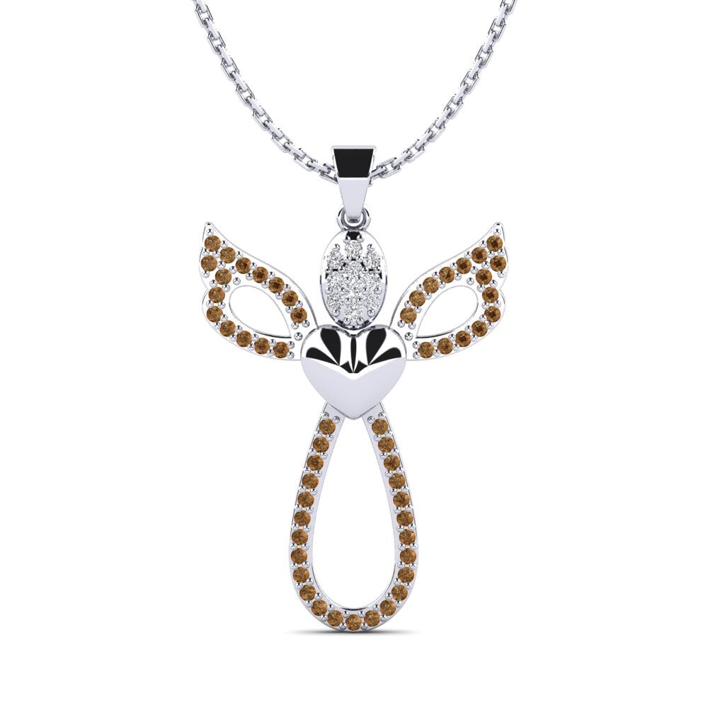 Brown Diamond Women's Pendant Ednila