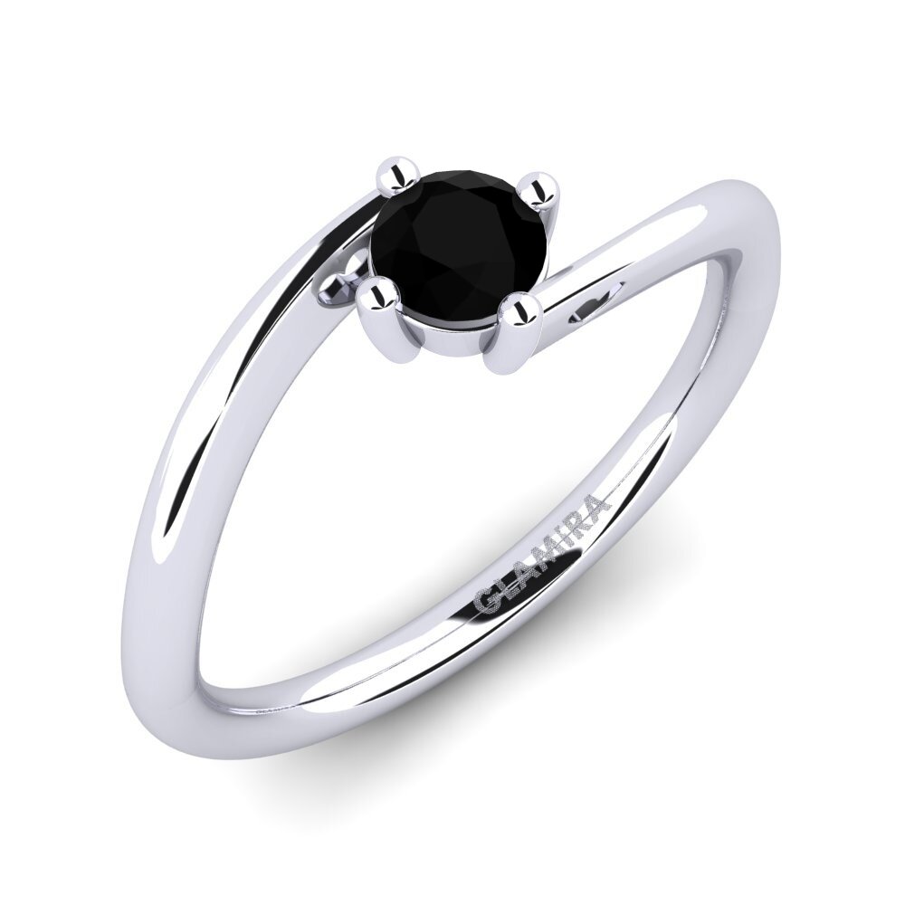 Black Onyx Women's Ring Edoarda