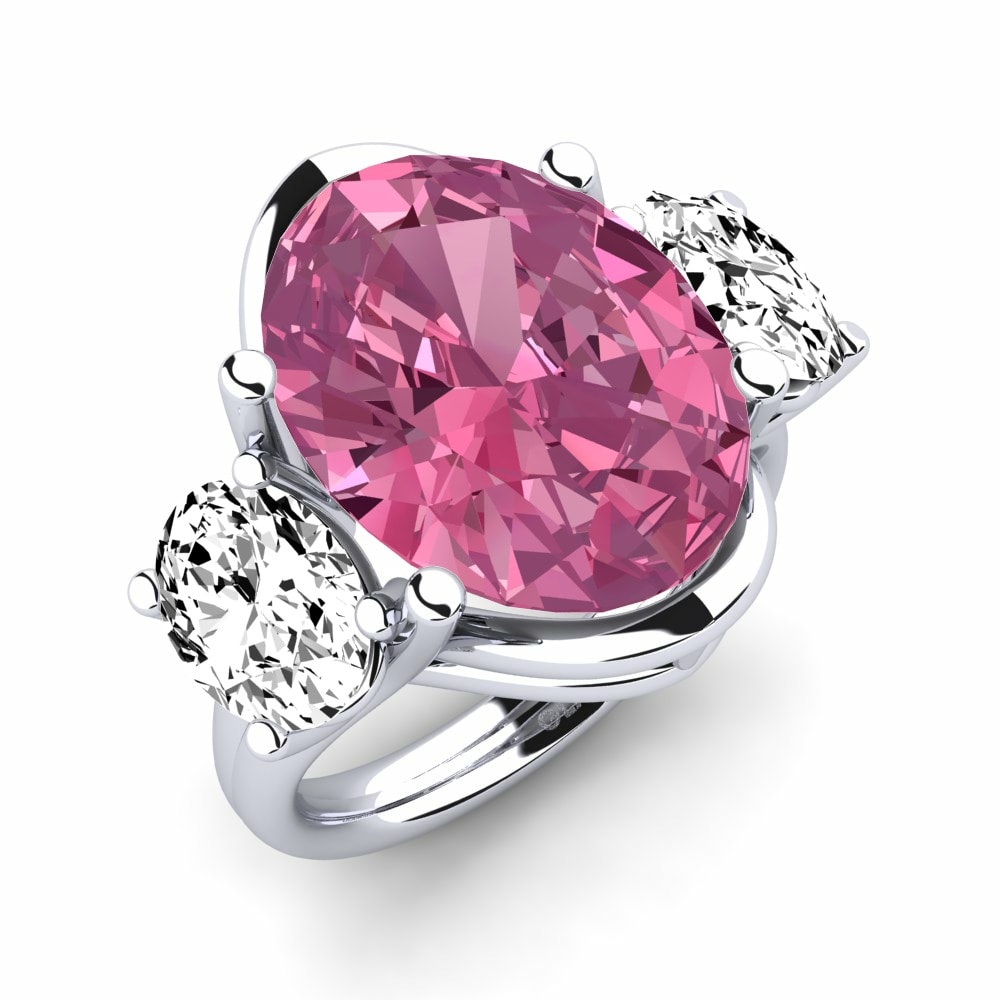 Rózsaszín Turmalin Gyűrű Edolie