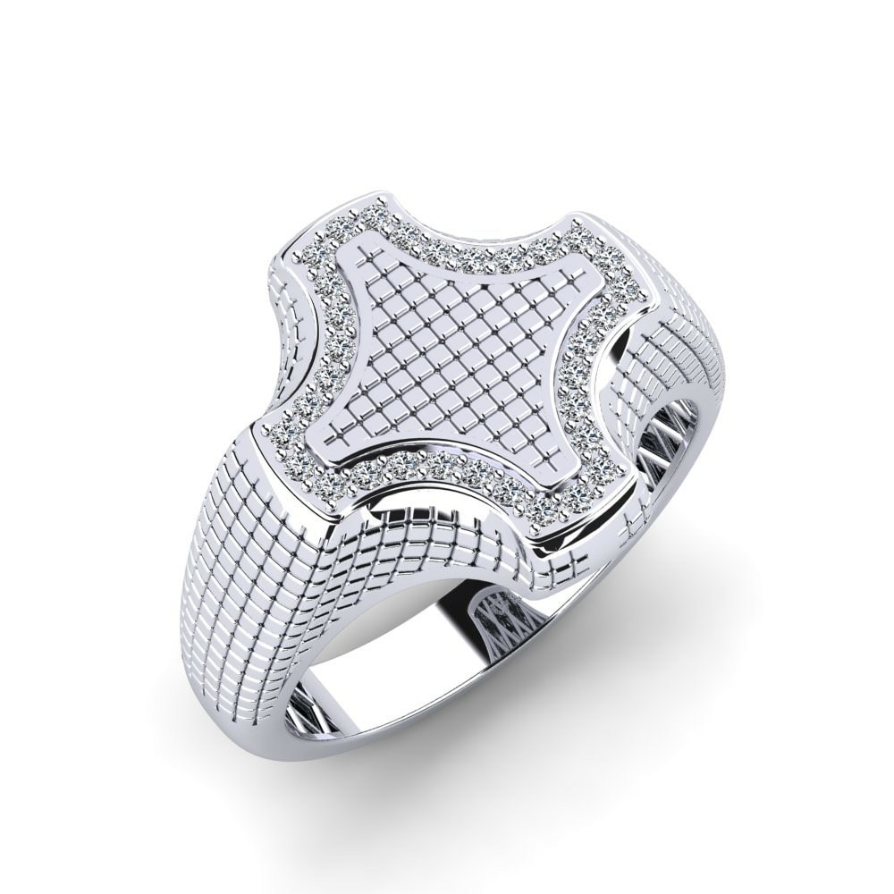 Paladio 950 Anillo de Hombre Edweor