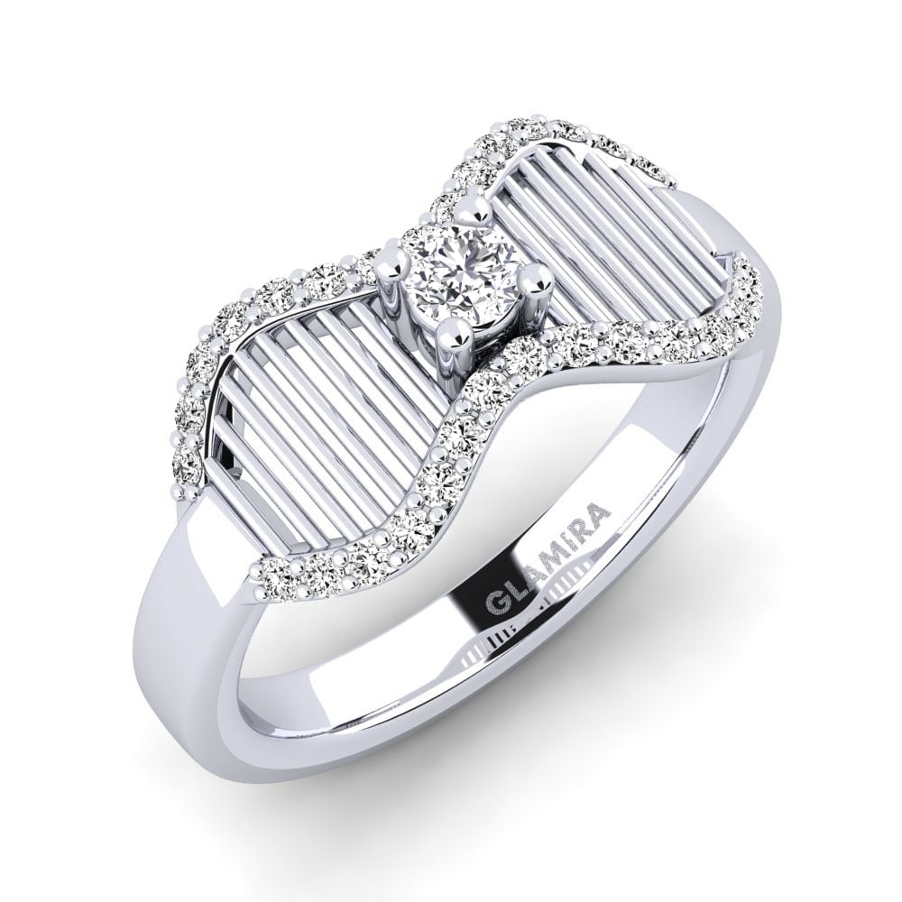 Moissanita Anillo Eellio