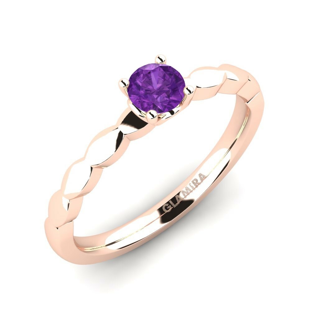 18K Rood Goud Verlovingsring Effie