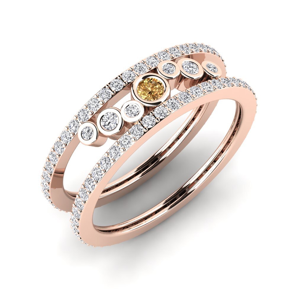 Brown Diamond Ring Effluve