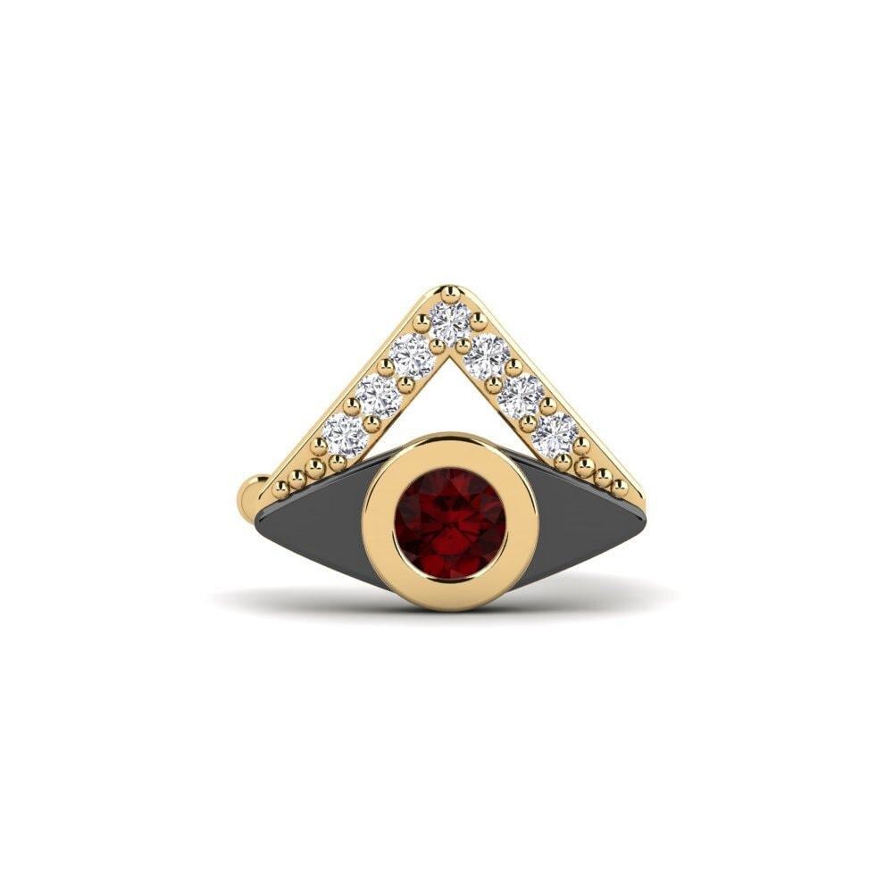 Garnet Women's Earring Efkairia